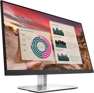 مانیتور 2K برند HP مدل E27U G4 سایز 27 اینچ