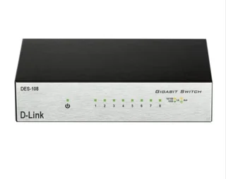 سوییچ 8 پورت دسکتاپی دی-لینک مدل DES-108