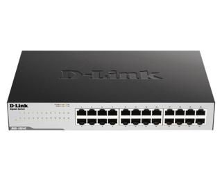 سوییچ 28 پورت گیگابیتی دی-لینک مدل DGS-1210-28 با 24 پورت UTP و 4 پورت SFP