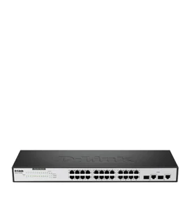 سوییچ 24 پورت به همراه 2 پورت Combo دی-لینک مدل DES-1026G