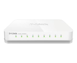 سوییچ 8 پورت گیگابیتی و دسکتاپ دی-لینک مدل DGS-1008A
