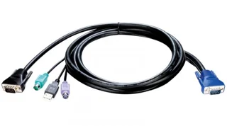 کابل 1.8 متری KVM دی-لینک مدل KVM-401