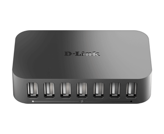 هاب 7 پورت USB 2.0 دی لینک مدل DUB-H7