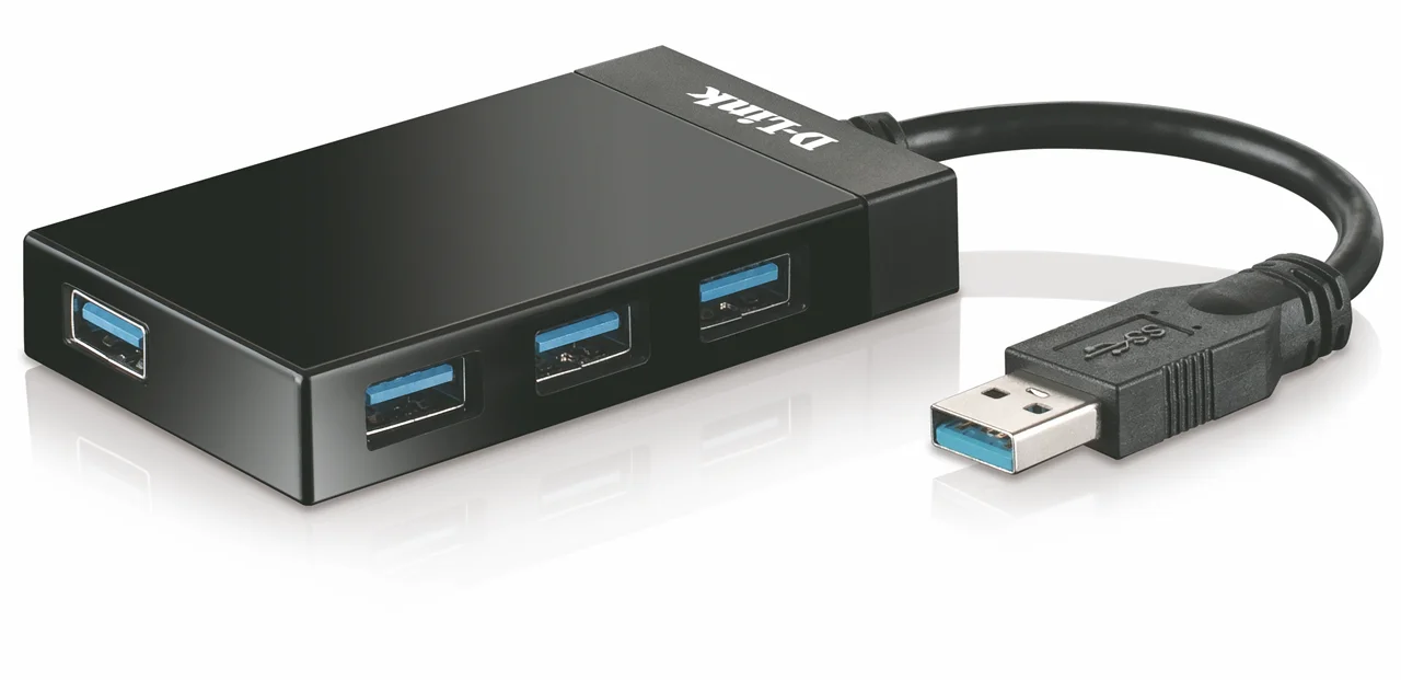 هاب 4 پورت USB3.0 دی لینک مدل DUB-1341