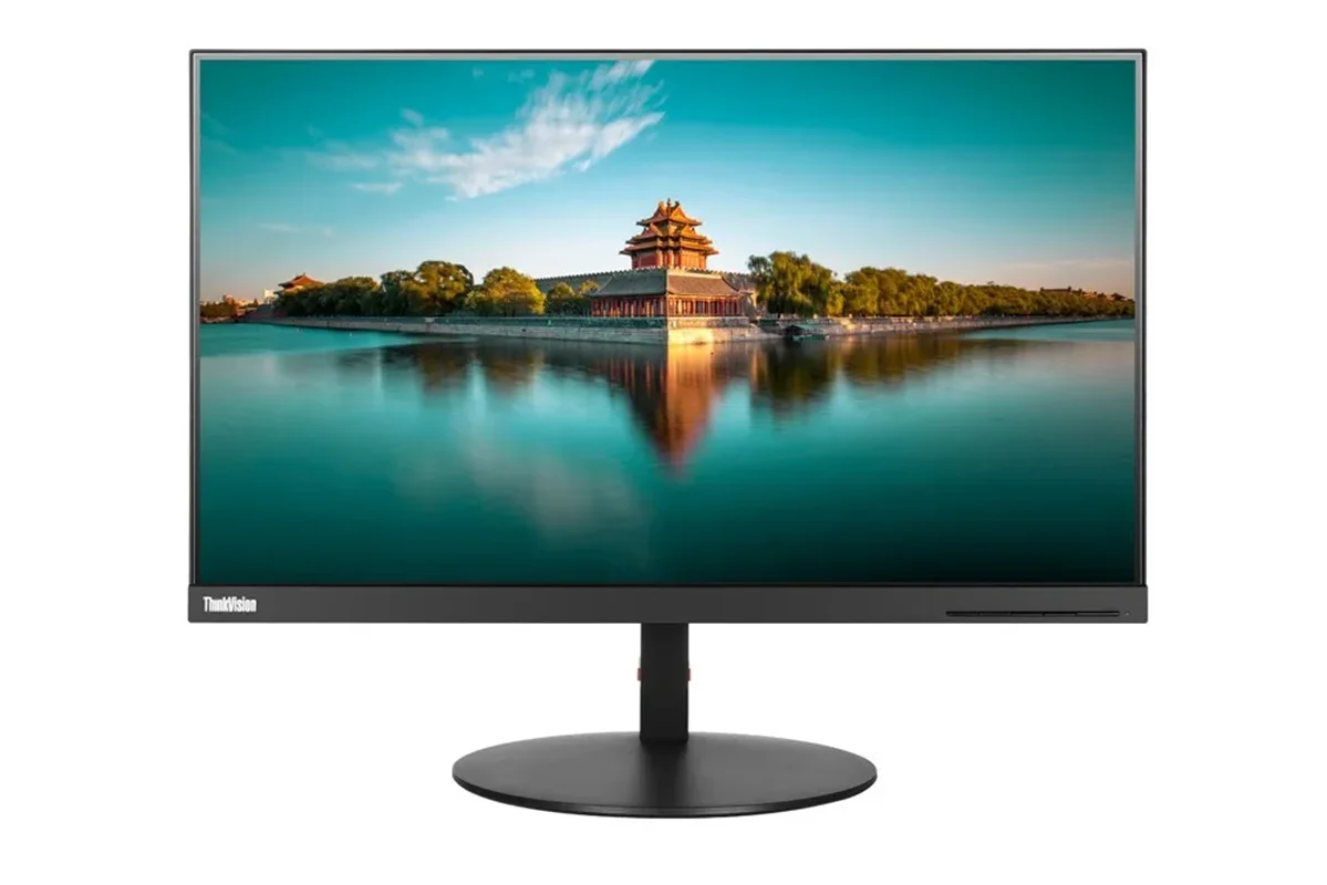مانیتور استوک 2K اسپیکردار لنوو مدل P24H-2L سایز 24 اینچ
