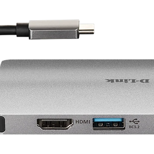 هاب 8 پورت USB-C دی-لینک مدل DUB-M810
