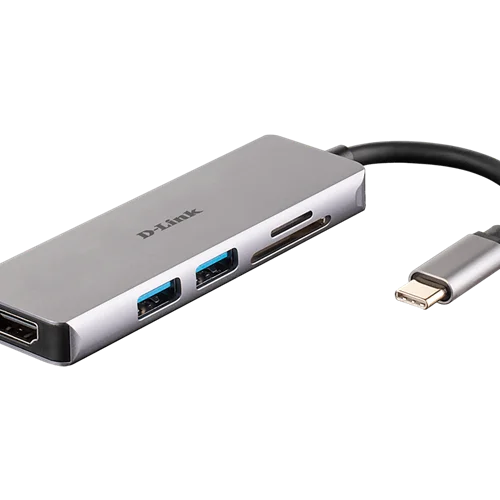 هاب 5 پورت USB-C دی-لینک مدل DUB-M530